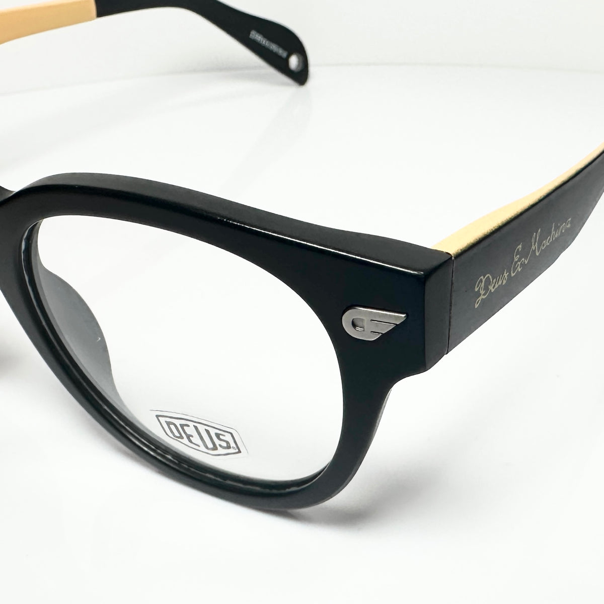 Deus Ex Machina DH015V02 Men's Eyeglasses Frames in Black - Authentic New