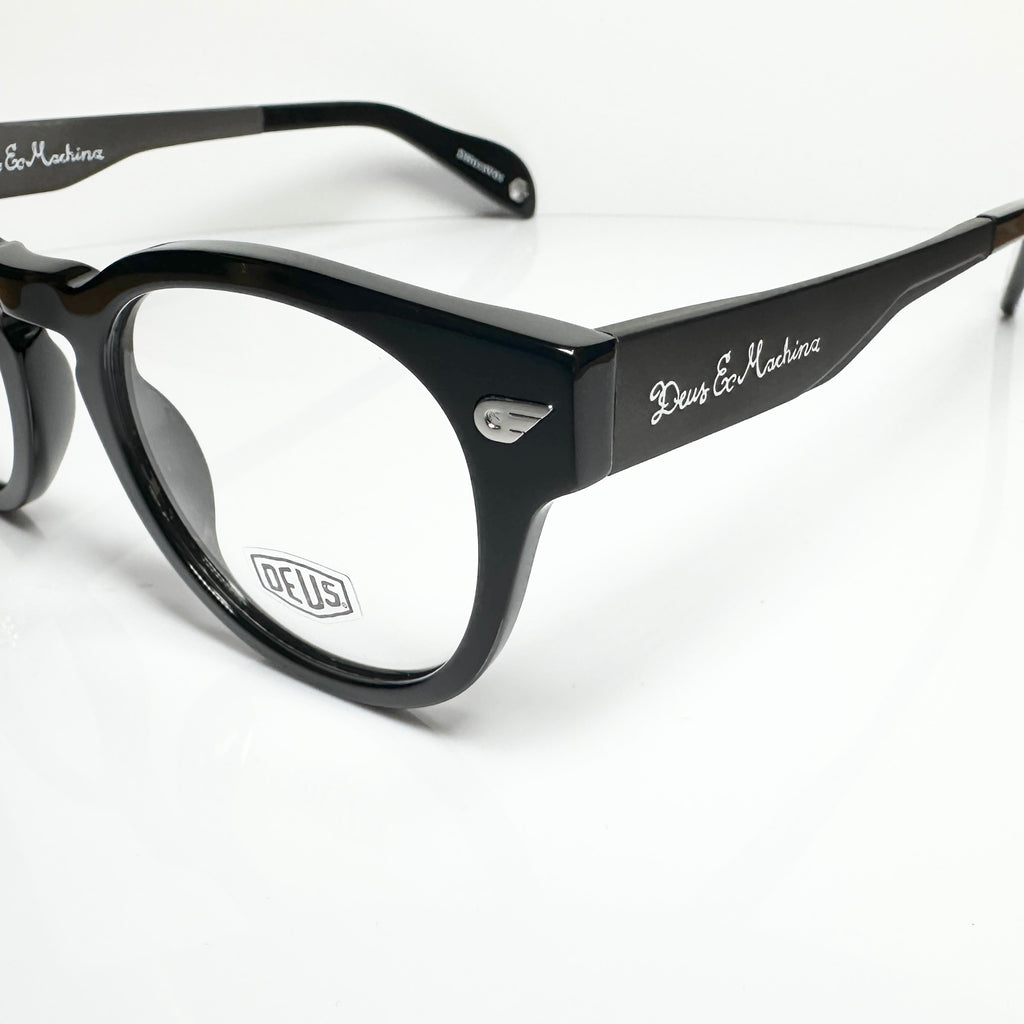 Deus Ex Machina DH015V01 Men's Eyeglasses Frames in Black - Authentic New