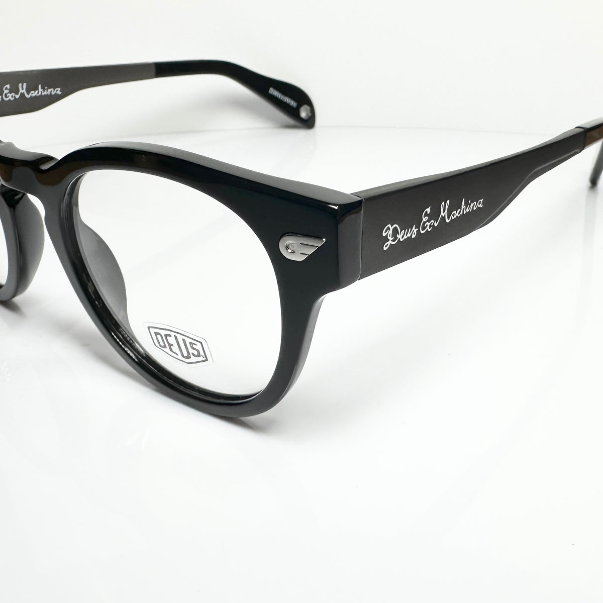 Deus Ex Machina DH015V01 Men's Eyeglasses Frames in Black - Authentic New