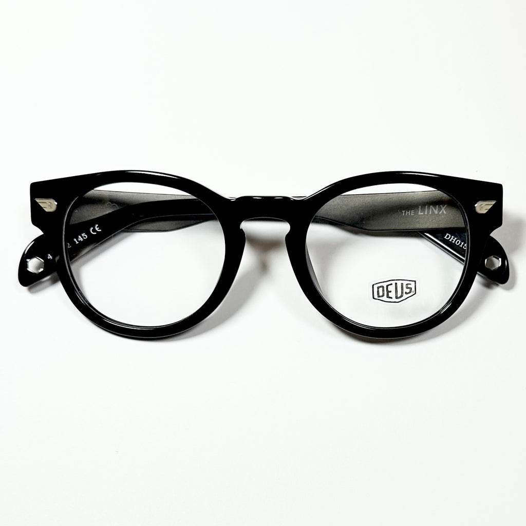 Deus Ex Machina DH015V01 Men's Eyeglasses Frames in Black - Authentic New
