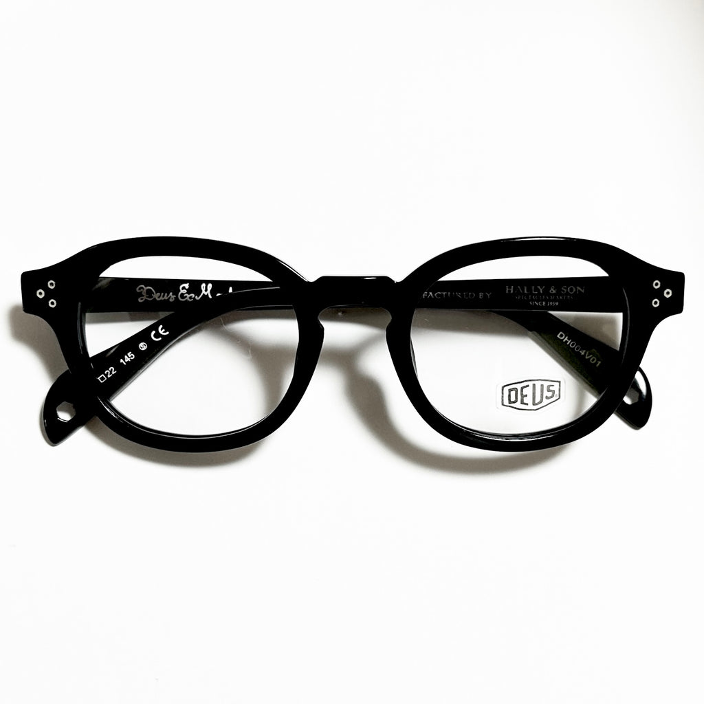 Deus Ex Machina DH004V01 Men's Eyeglasses Frames in Black - Authentic New
