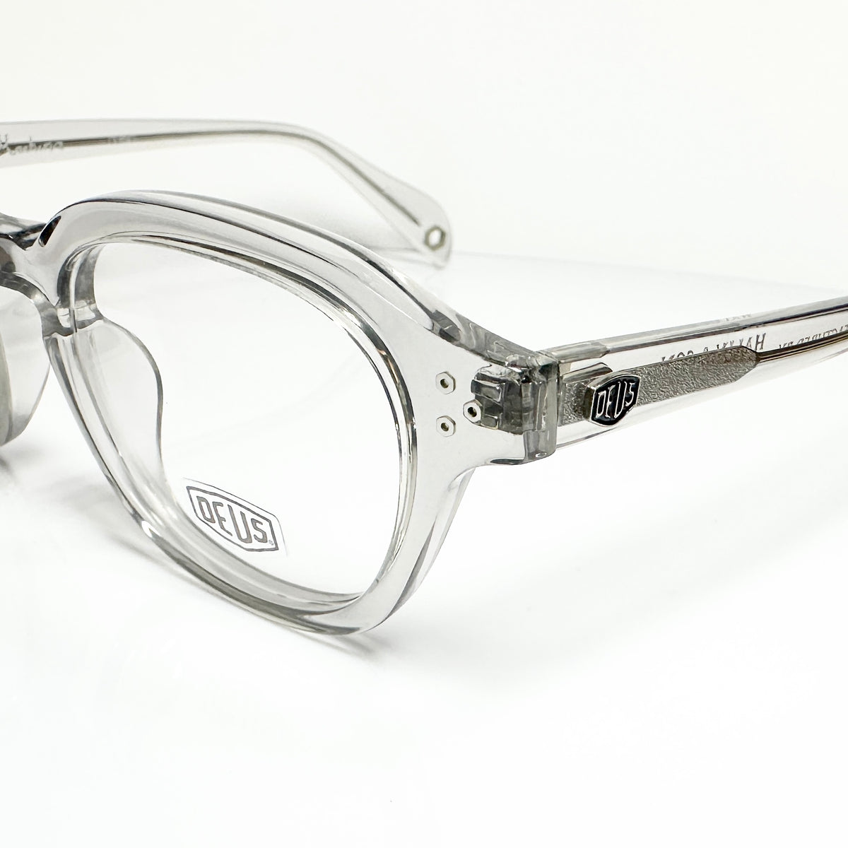 Deus Ex Machina DH004V04 Eyeglasses Frames in Clear - Authentic New