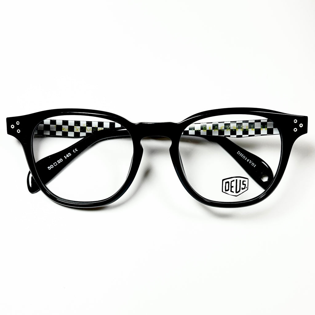 Deus Ex Machina DH014V01 Men's Eyeglasses Frames in Black - Authentic New