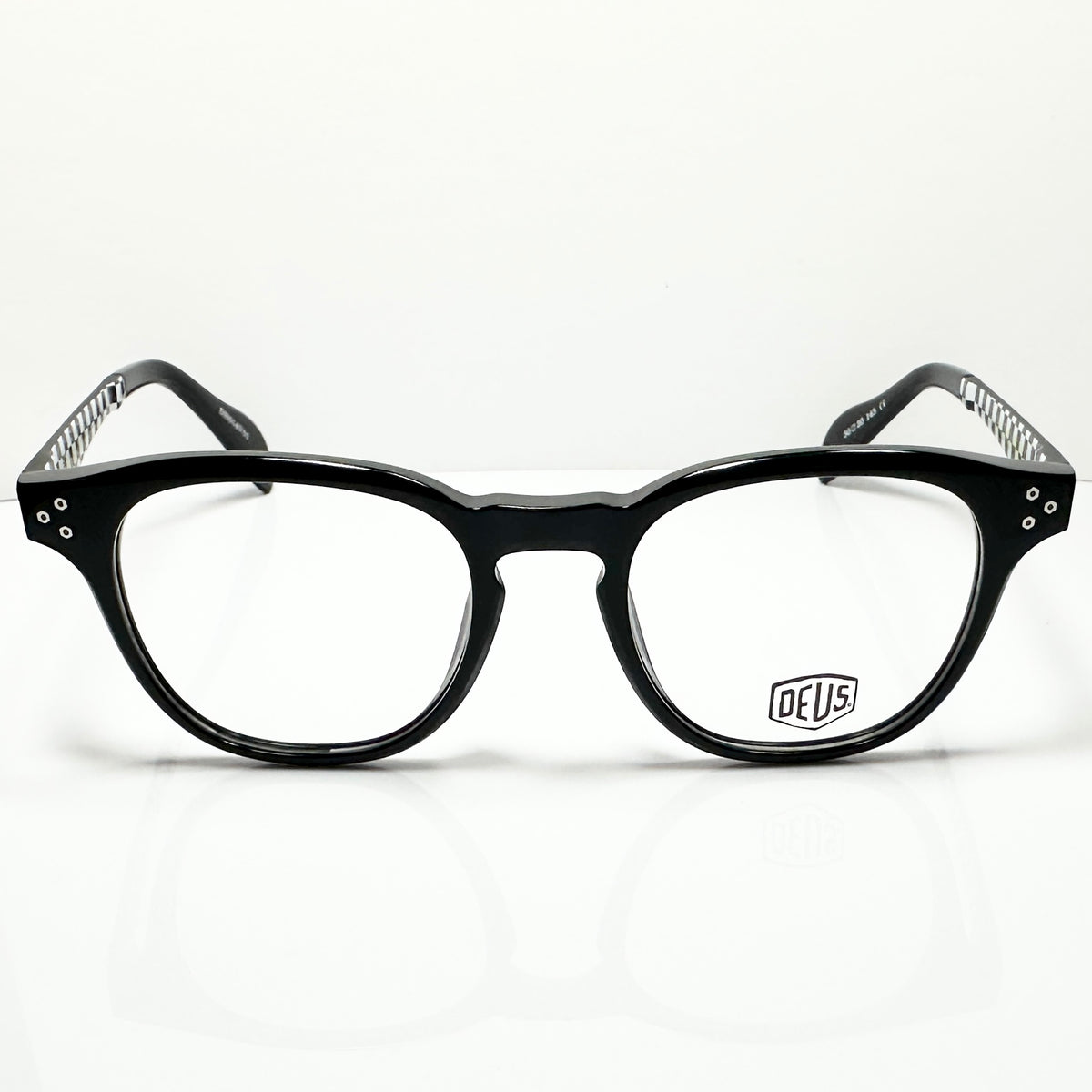 Deus Ex Machina DH014V01 Men's Eyeglasses Frames in Black - Authentic New