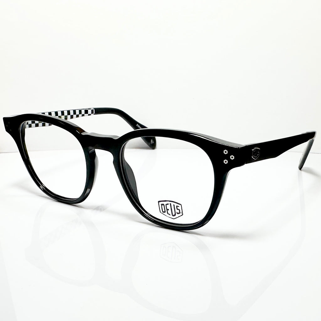 Deus Ex Machina DH014V01 Men's Eyeglasses Frames in Black - Authentic New