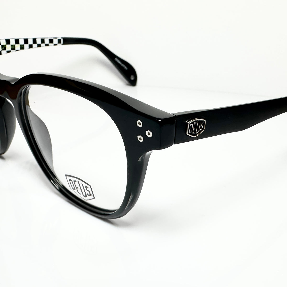 Deus Ex Machina DH014V01 Men's Eyeglasses Frames in Black - Authentic New