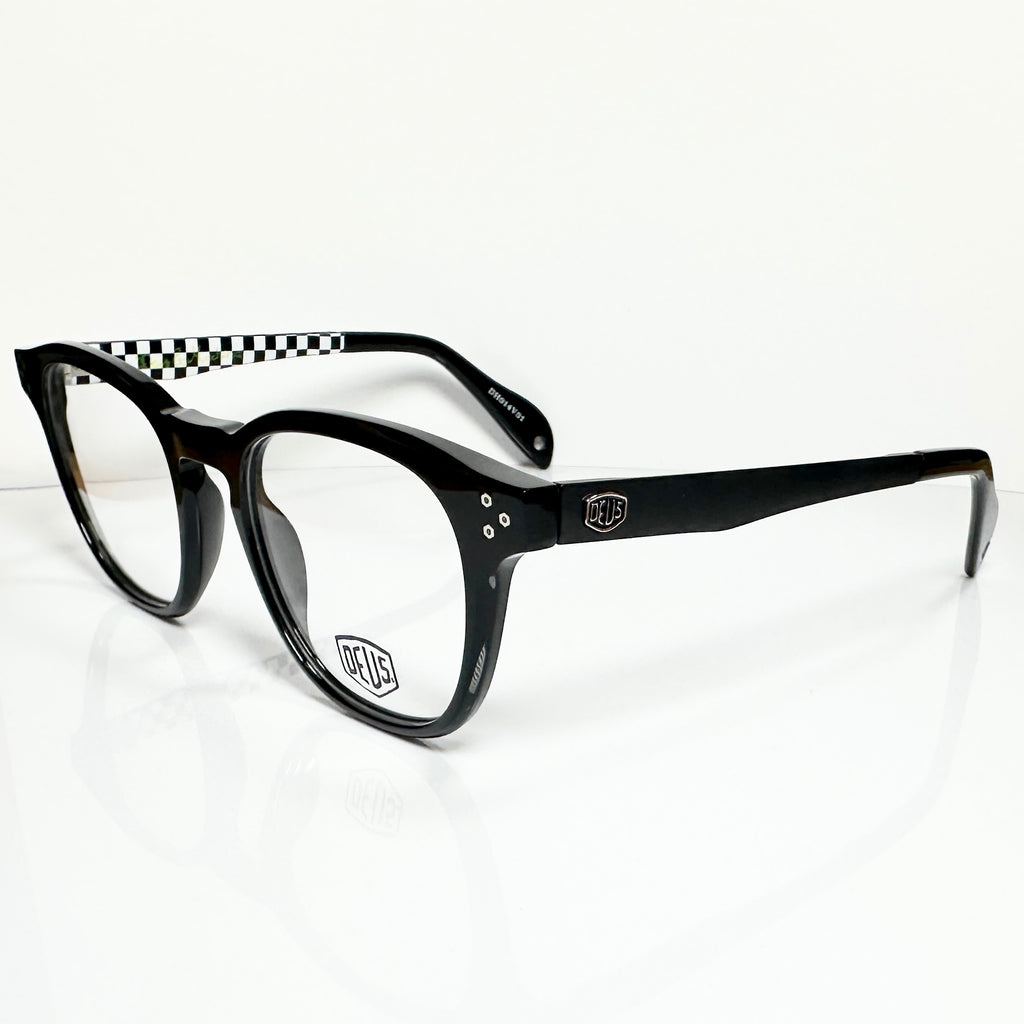Deus Ex Machina DH014V01 Men's Eyeglasses Frames in Black - Authentic New