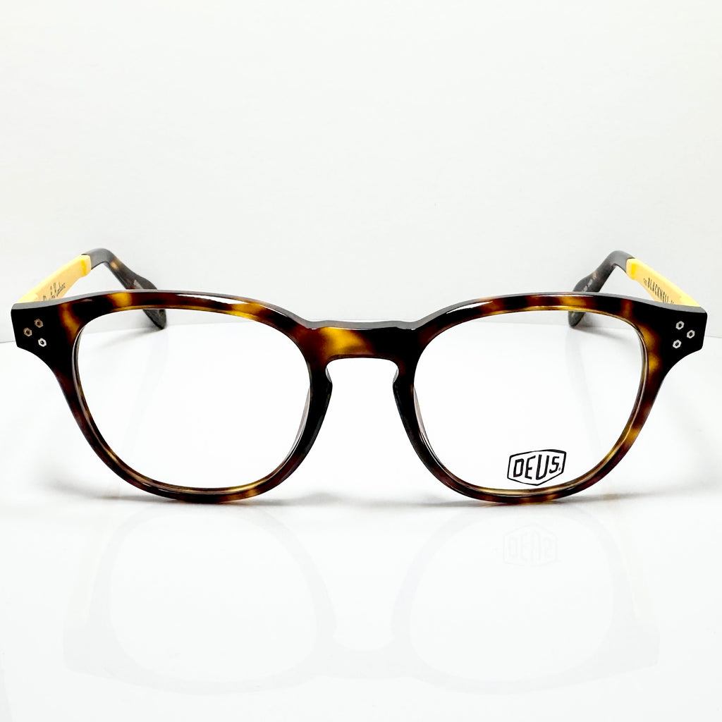 Deus Ex Machina DH014V02 Men's Eyeglasses Frames in Tortoise - Authentic New
