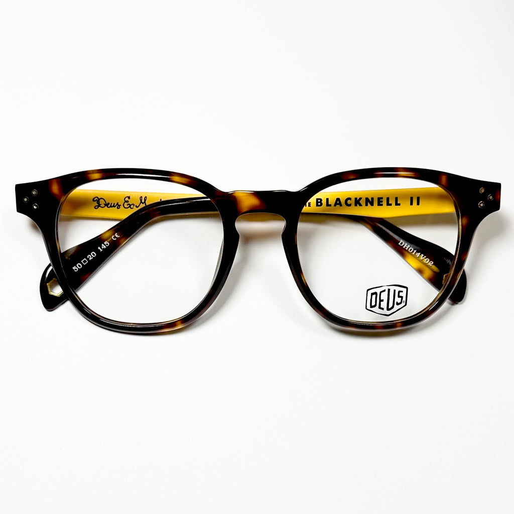 Deus Ex Machina DH014V02 Men's Eyeglasses Frames in Tortoise - Authentic New