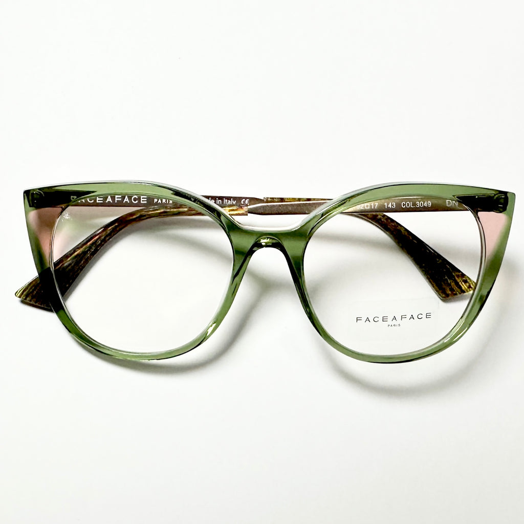 FACE A FACE ANOUK 1 Col 3049 Women's Eyeglasses Frames in Black - Authentic New