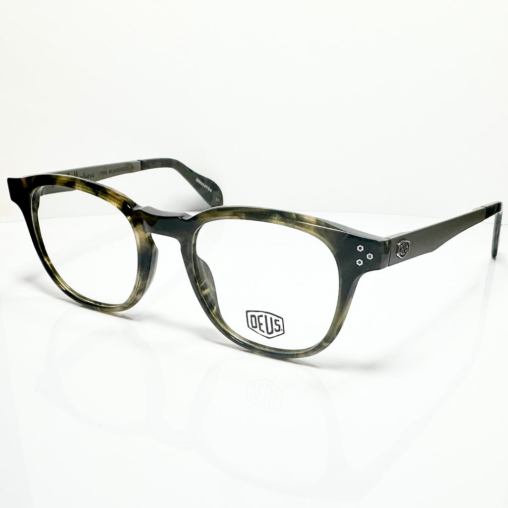 Deus Ex Machina DH014V04 Men's Eyeglasses Frames in Olive - Authentic New