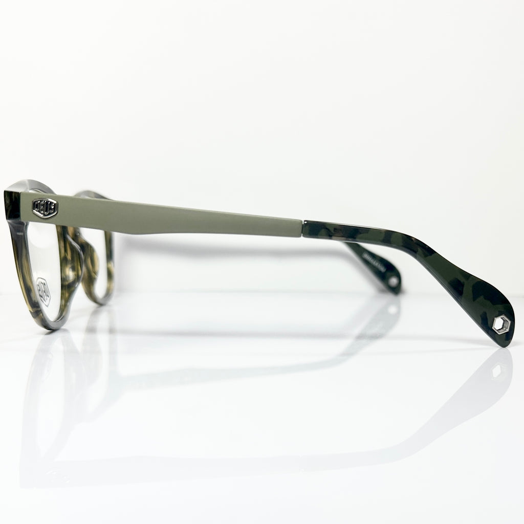 Deus Ex Machina DH014V04 Men's Eyeglasses Frames in Olive - Authentic New