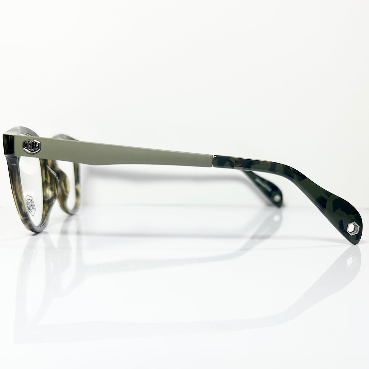 Deus Ex Machina DH014V04 Men's Eyeglasses Frames in Olive - Authentic New
