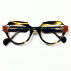 ANNE ET VALENTIN PIGMENT 8A44 Women Eyeglasses Frame NEW Authentic