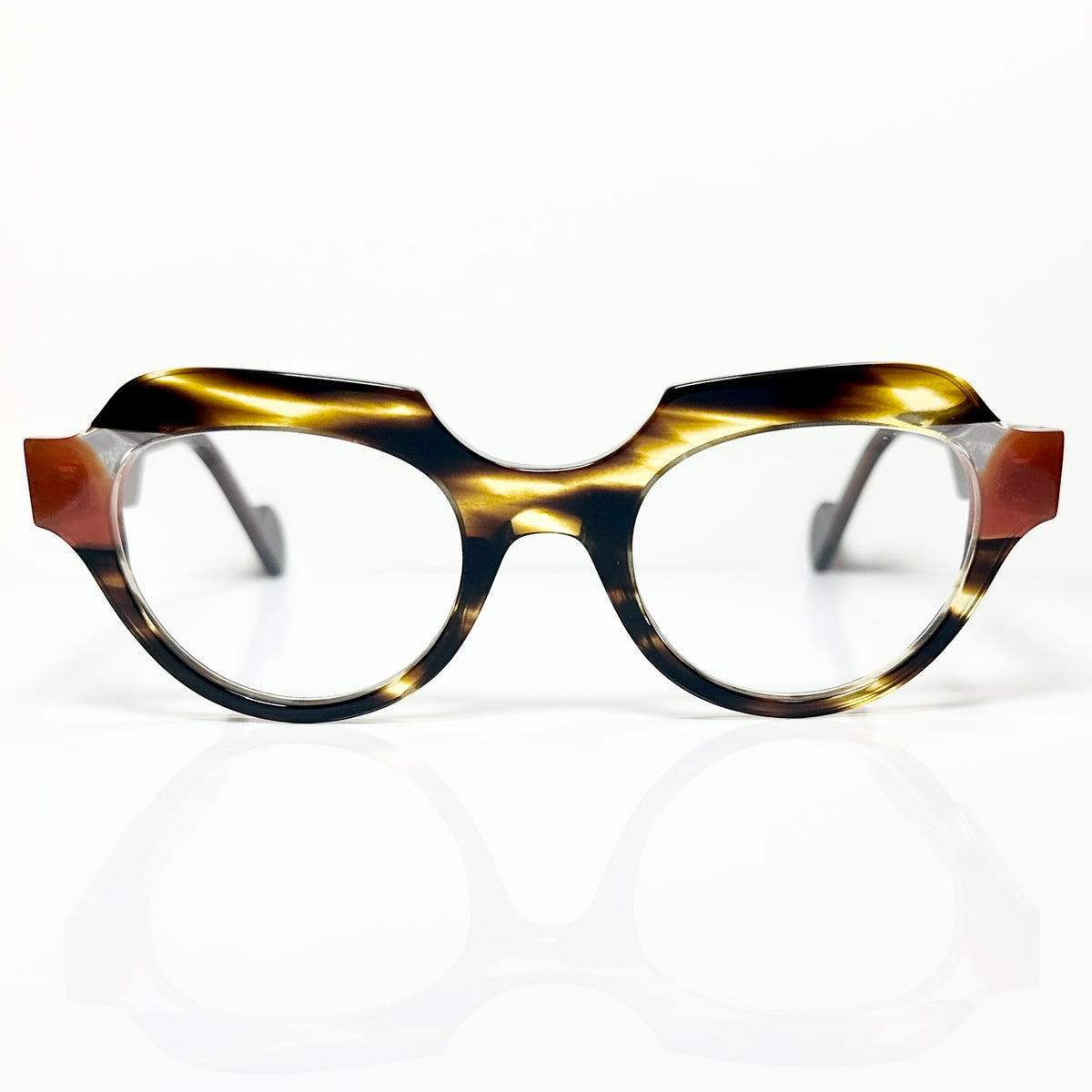 ANNE ET VALENTIN PIGMENT 8A44 Women Eyeglasses Frame NEW Authentic
