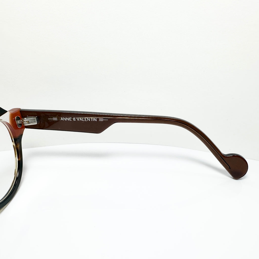 ANNE ET VALENTIN PIGMENT 8A44 Women Eyeglasses Frame NEW Authentic