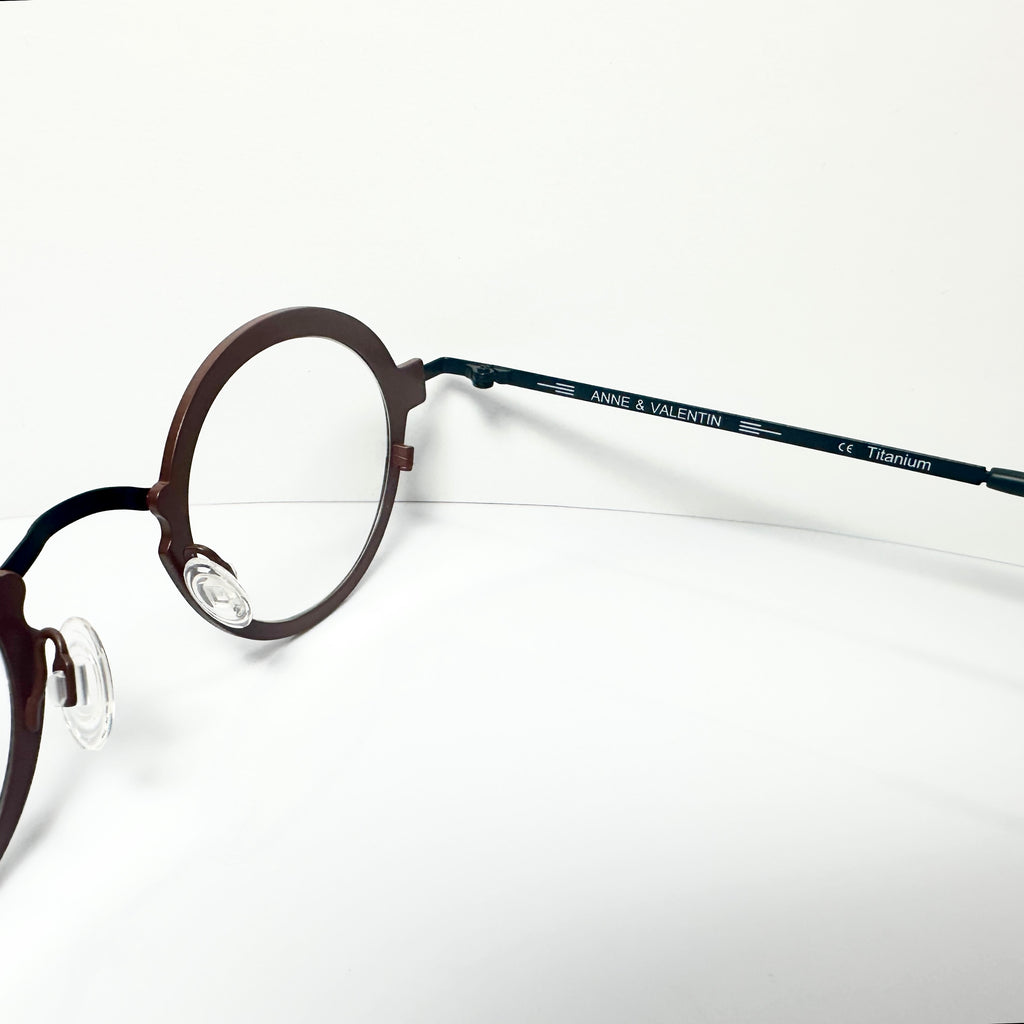 ANNE ET VALENTIN HUBBLE BC77 Unisex Eyeglasses Frame NEW Authentic