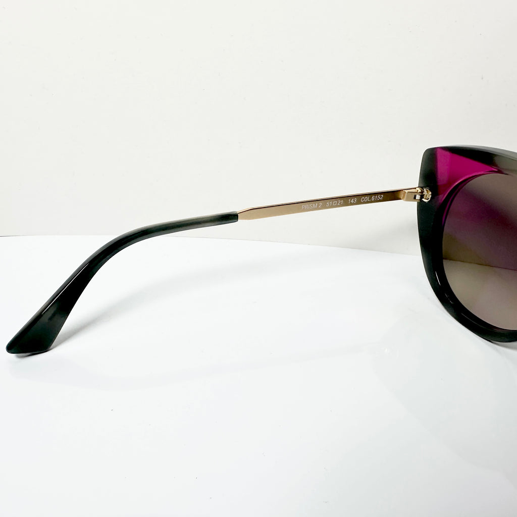 FACE A FACE PRISM 2 Women's Sunglasses Frames in Black - Authentic New