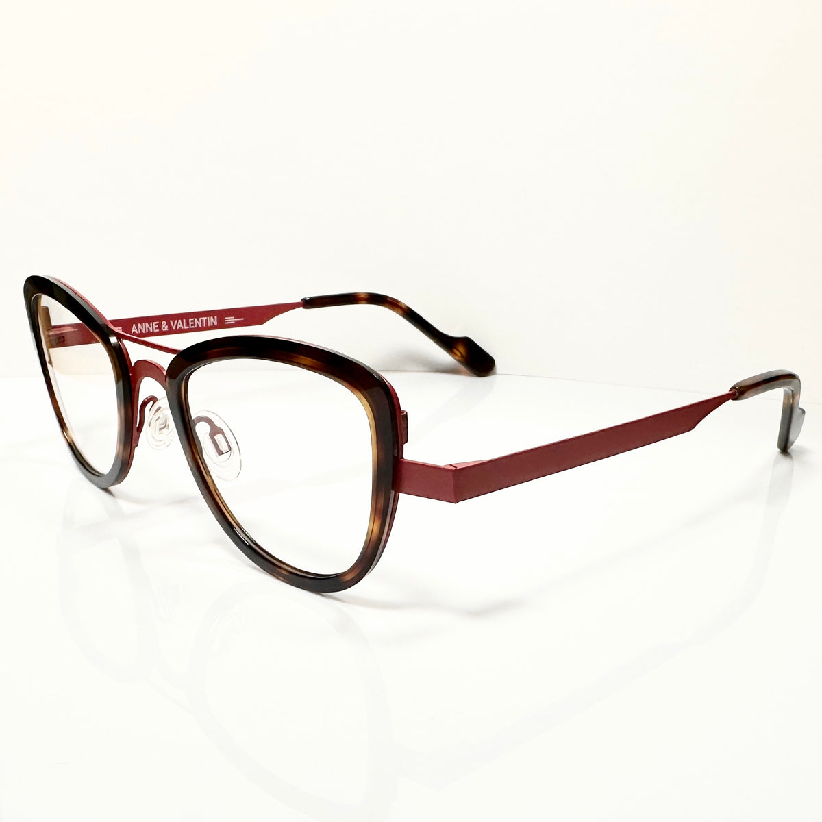 ANNE ET VALENTIN  FAUVETTE 8A10 Women Eyeglasses Frame France NEW Authentic