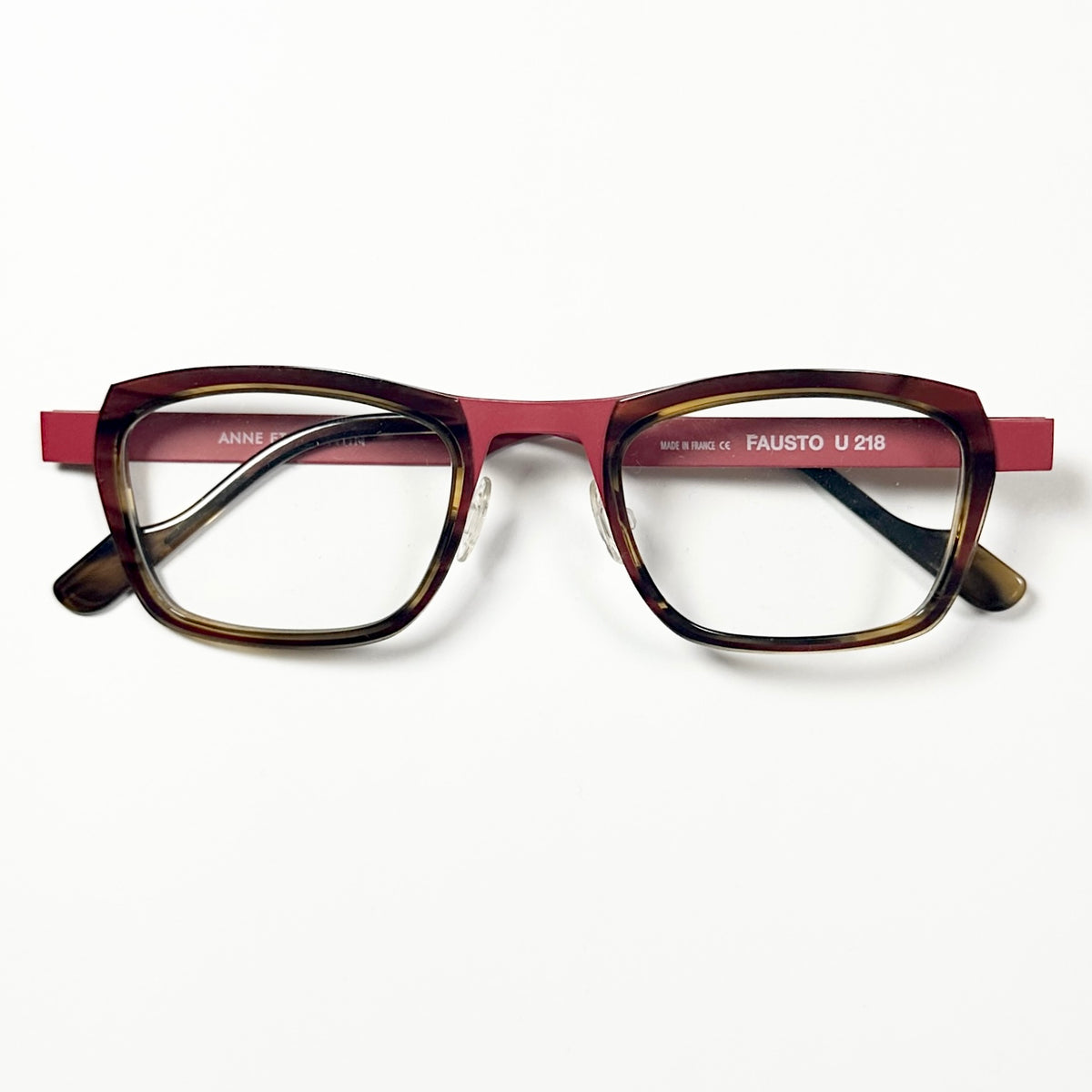 ANNE ET VALENTIN  FAUSTO U218 Women Eyeglasses Frame France NEW Authentic