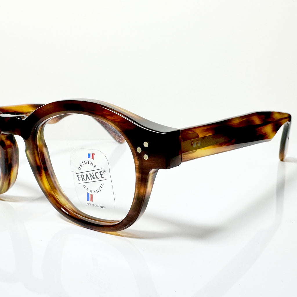 Maryll Wellington Eyeglasses Frame in Amber PO80 - Authentic New