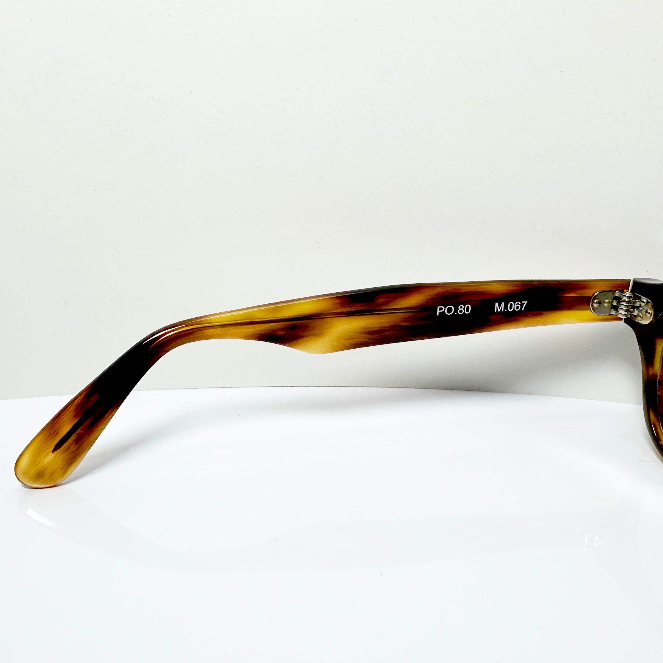 Maryll Wellington Eyeglasses Frame in Amber PO80 - Authentic New