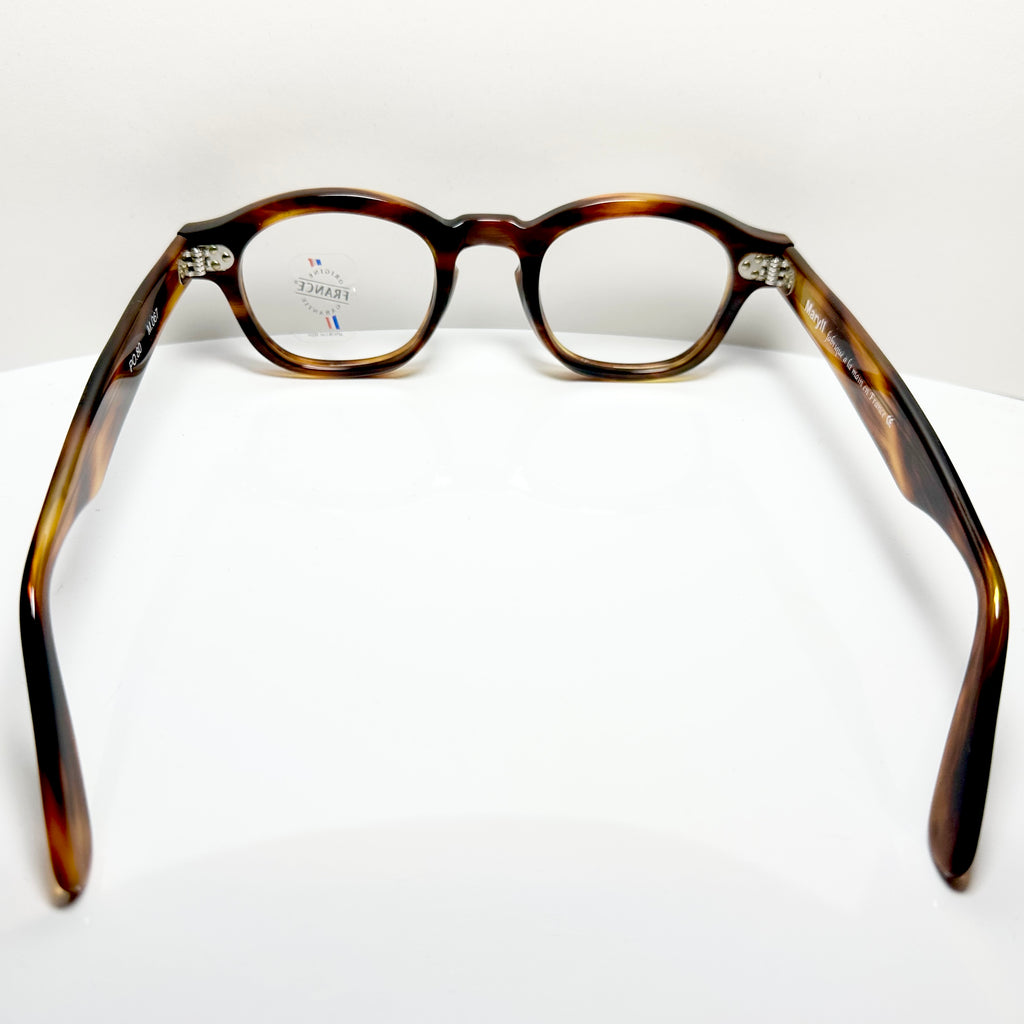Maryll Wellington Eyeglasses Frame in Amber PO80 - Authentic New