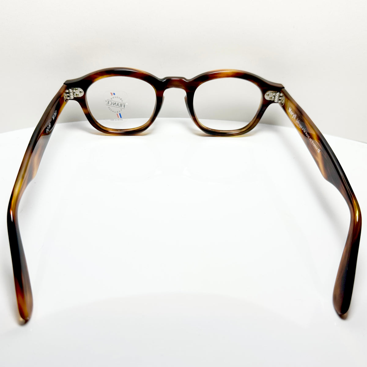 Maryll Wellington Eyeglasses Frame in Amber PO80 - Authentic New