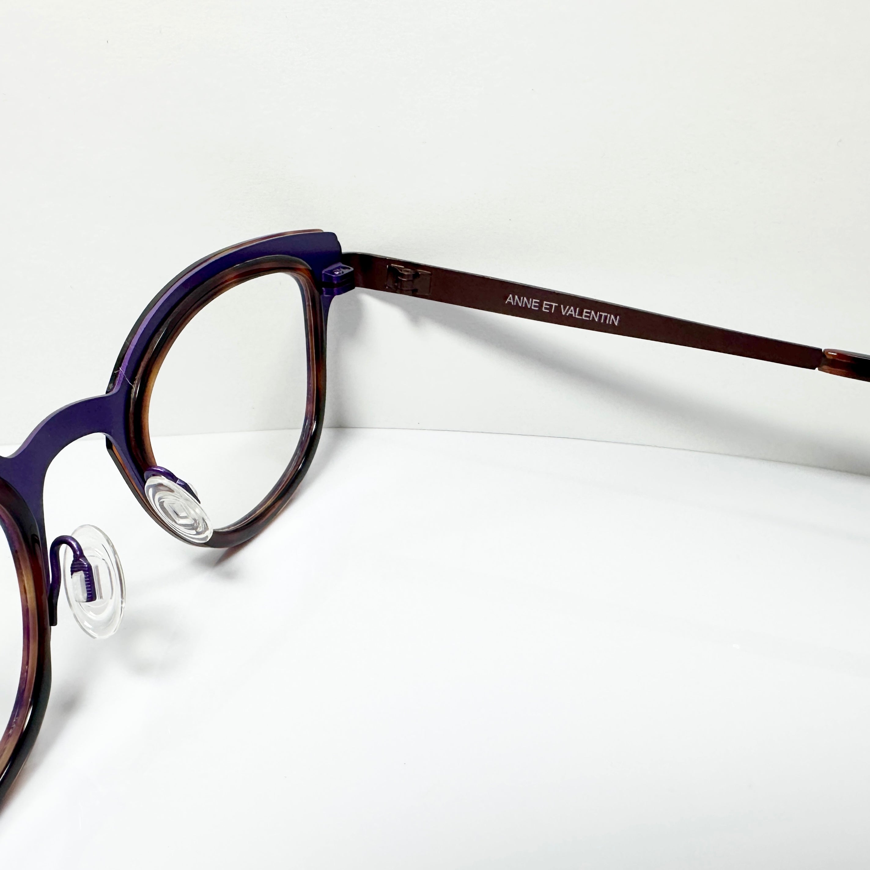 ANNE ET VALENTIN  TREMA A100  Women Eyeglasses Frame France NEW Authentic