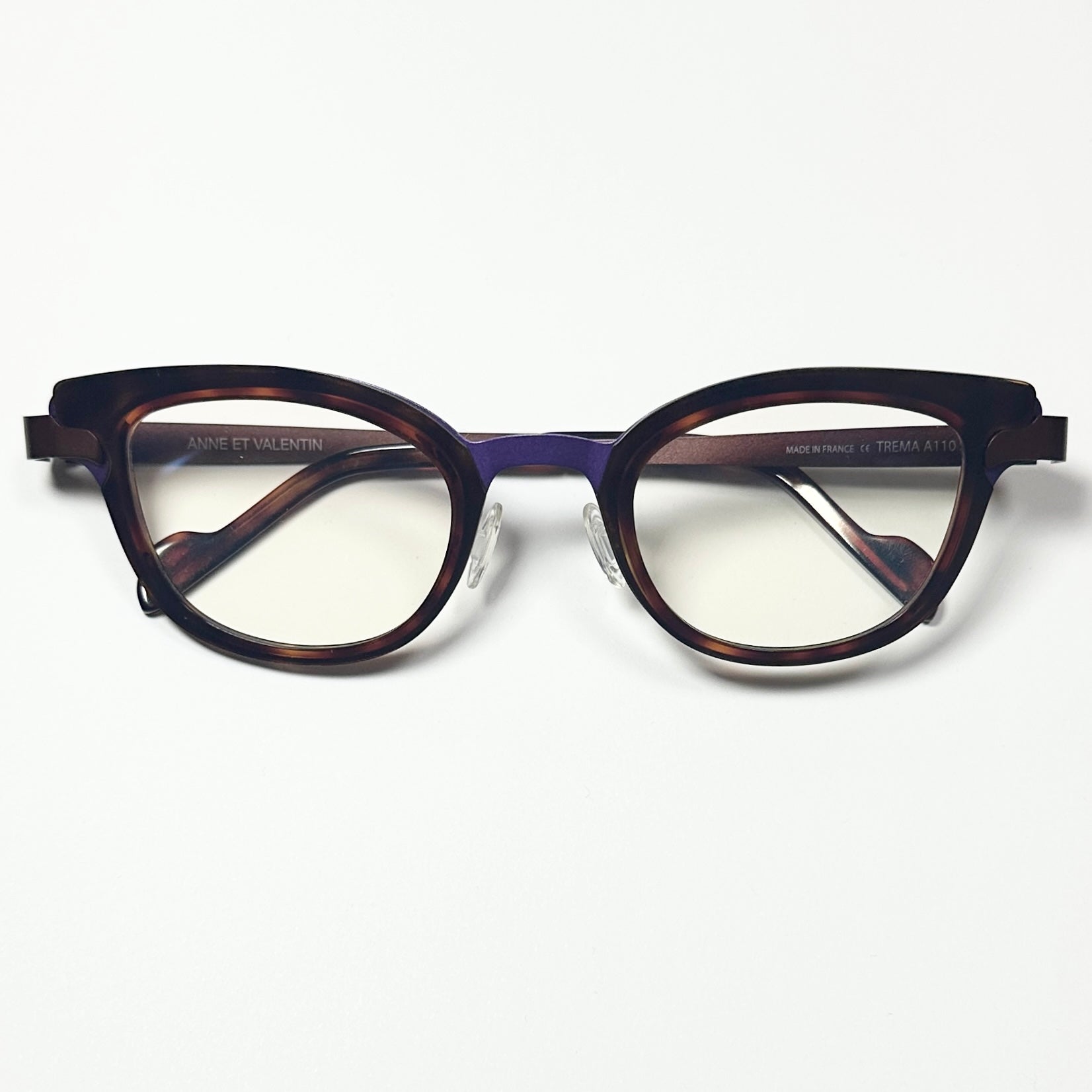 ANNE ET VALENTIN  TREMA A100  Women Eyeglasses Frame France NEW Authentic