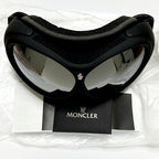 Moncler ML0130 / S 05C Ski & Snowboard Goggles in Black - Authentic New