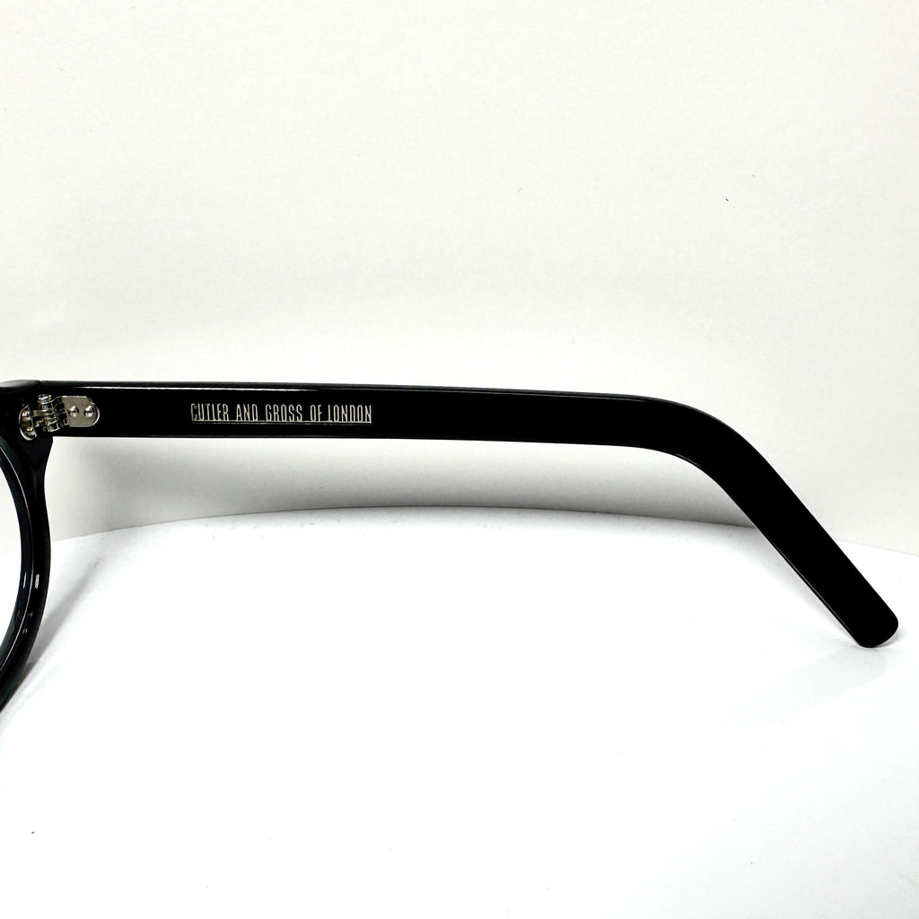 CUTLER AND GROSS 1242 Eyeglasses Frames in Black - New Authentic