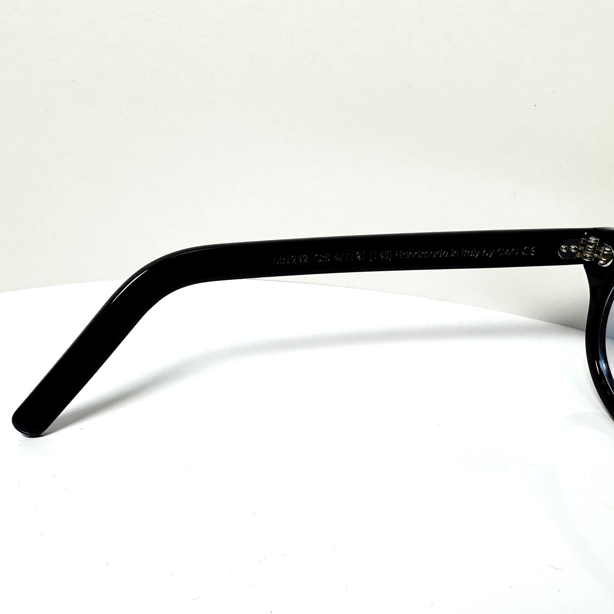 CUTLER AND GROSS 1242 Eyeglasses Frames in Black - New Authentic