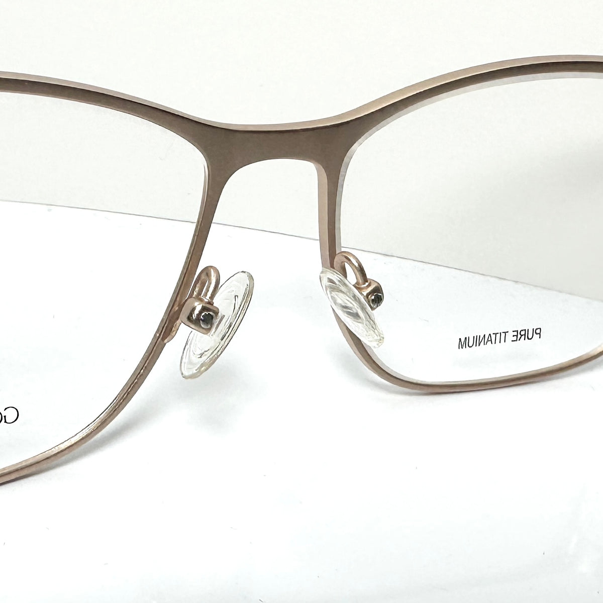 GOLD AND WOOD MARYLIN Women's Eyeglasses Frames in Rose Gold  - Authentic New