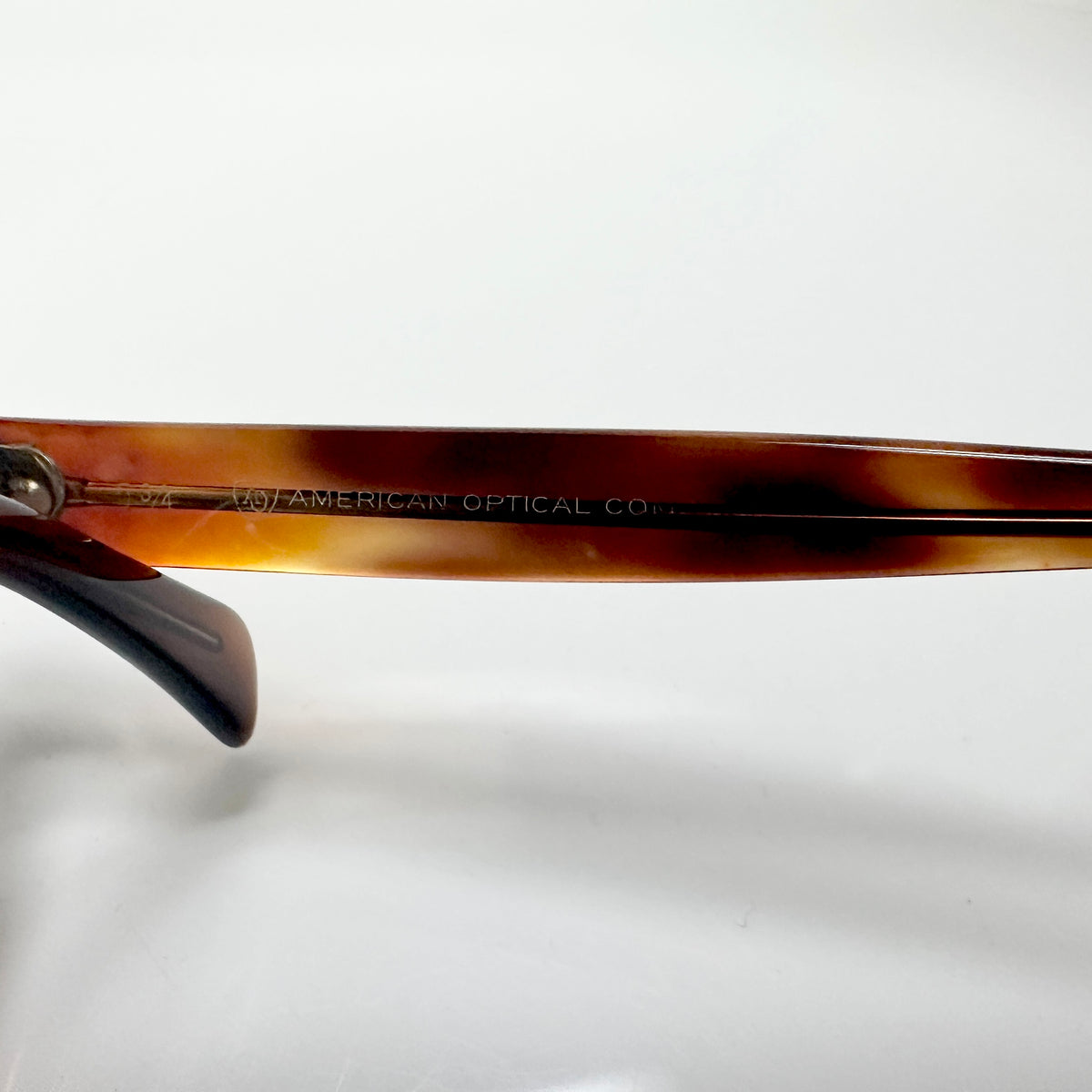 American Optical AO Vintage Unused Eyeglasses Frames in Tortoise - Authentic