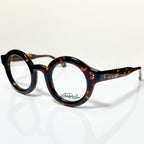 Hally & Son HS862 V02 Round Eyeglasses Frames in Tortoise -  Authentic New