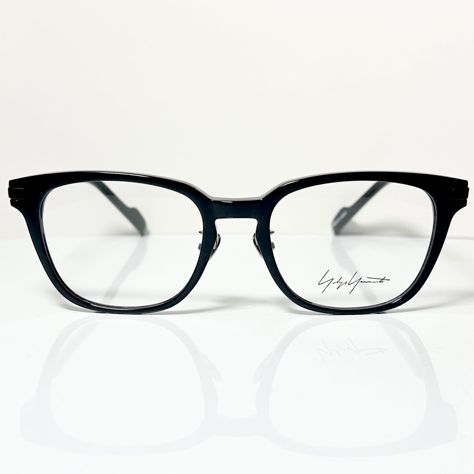 Yohji Yamamoto YY19-0032 05 Men's Eyeglasses Frame in Black - Authentic New