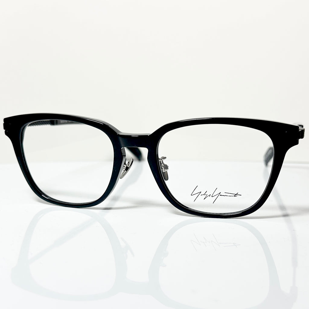 Yohji Yamamoto YY19-0032 05 Men's Eyeglasses Frame in Black - Authentic New