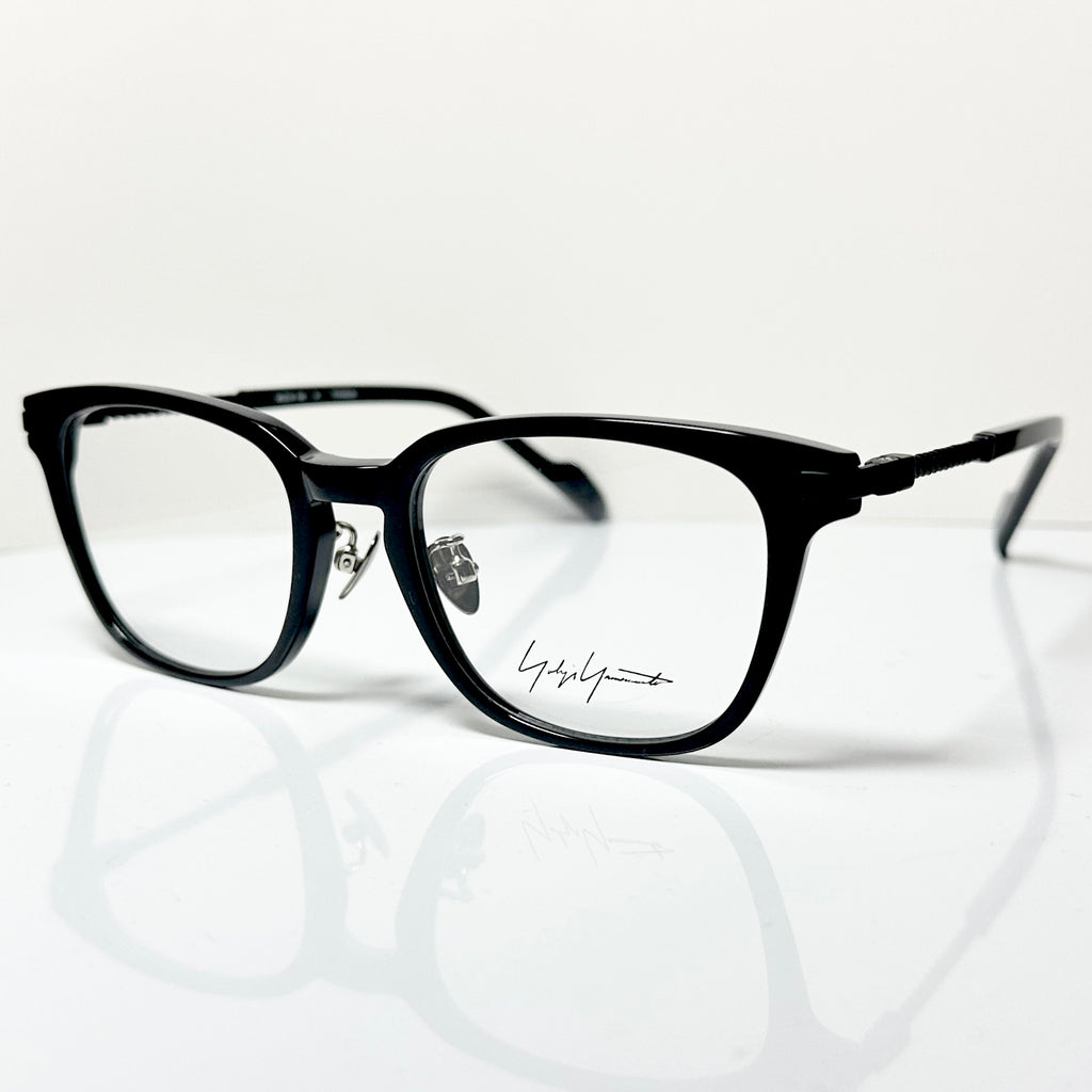 Yohji Yamamoto YY19-0032 05 Men's Eyeglasses Frame in Black - Authentic New