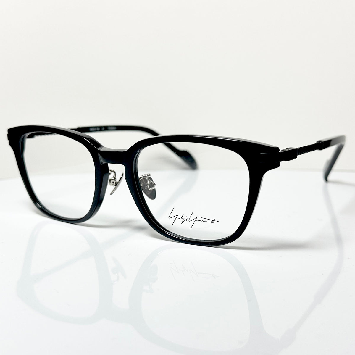 Yohji Yamamoto YY19-0032 05 Men's Eyeglasses Frame in Black - Authentic New