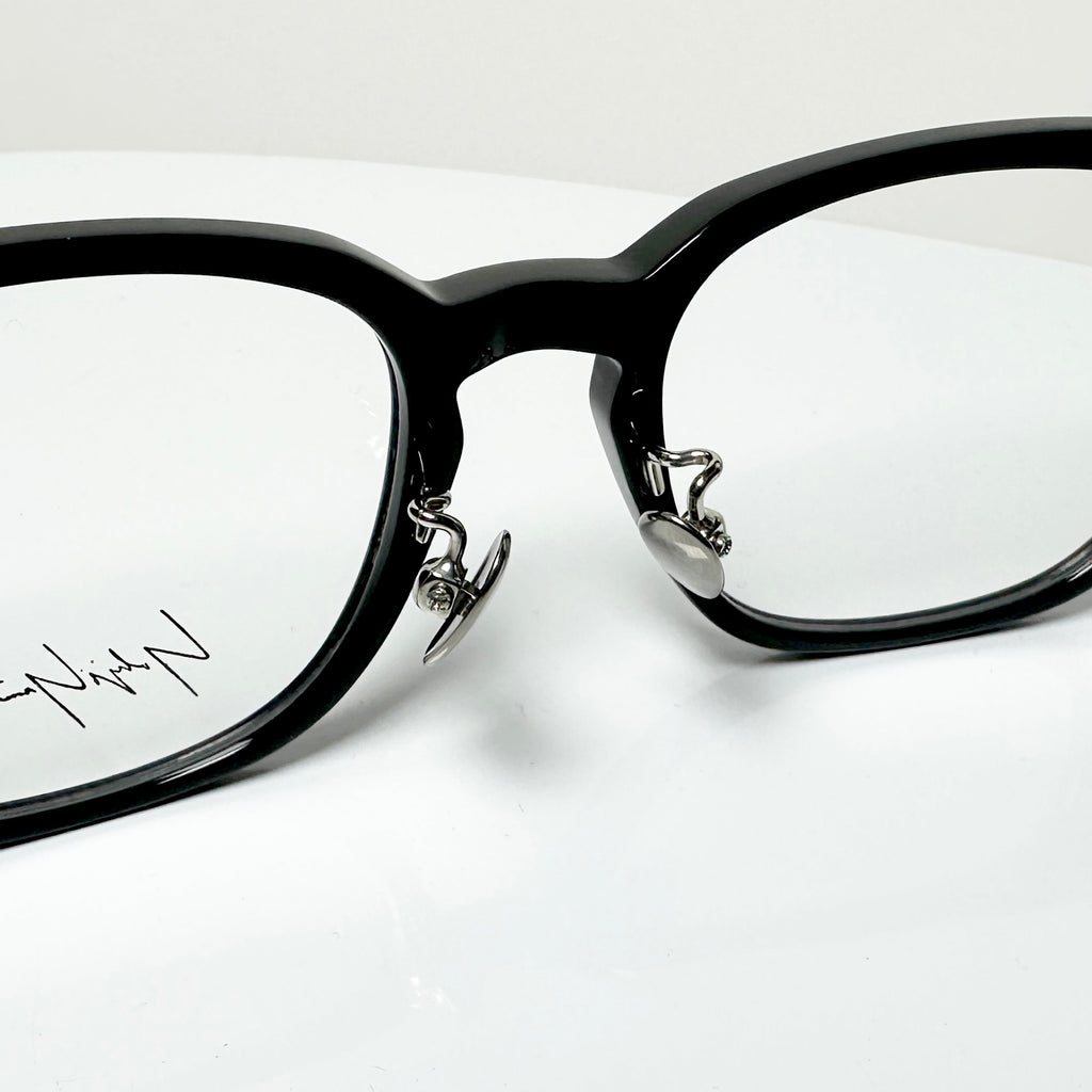 Yohji Yamamoto YY19-0032 05 Men's Eyeglasses Frame in Black - Authentic New