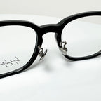 Yohji Yamamoto YY19-0032 05 Men's Eyeglasses Frame in Black - Authentic New