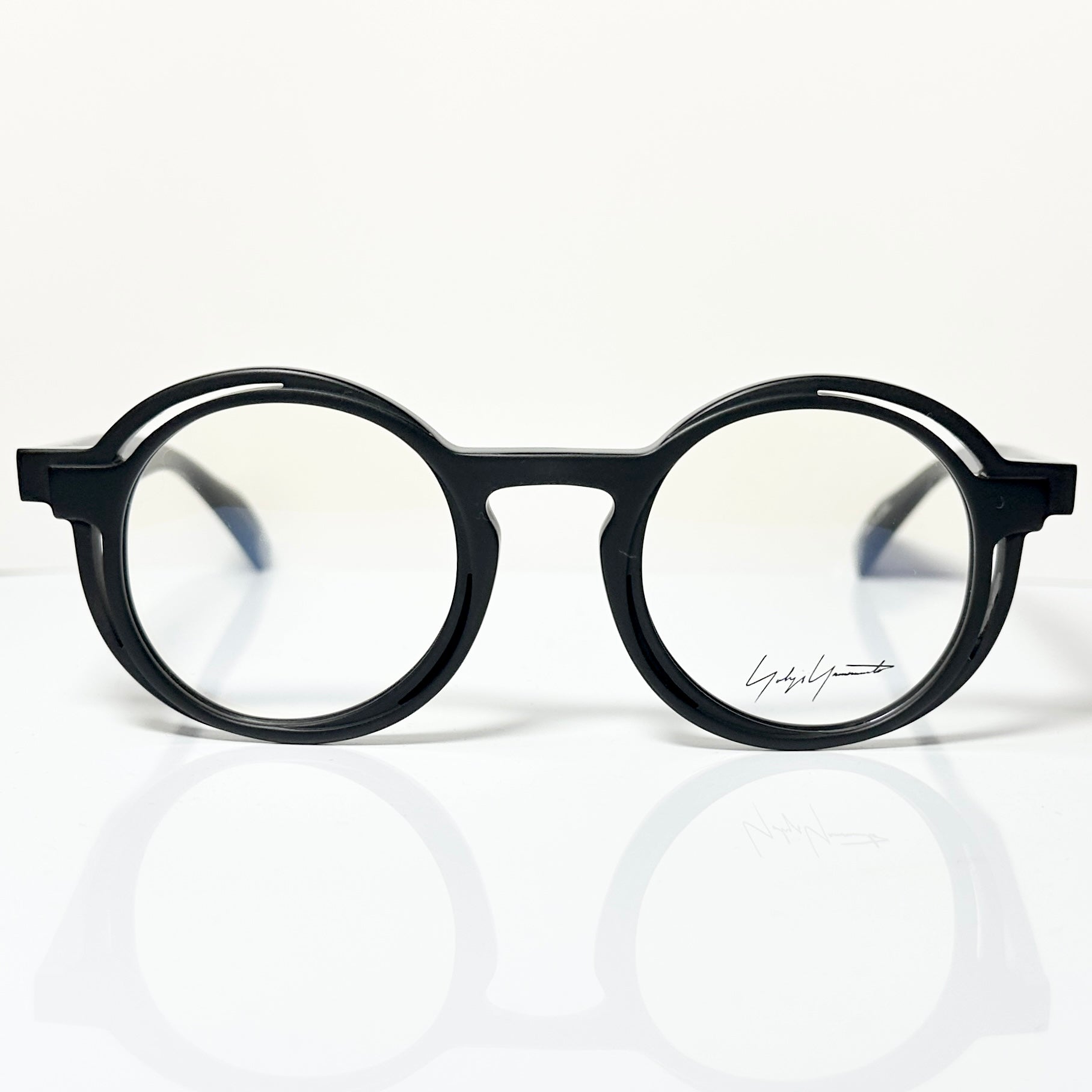 Yohji Yamamoto YY1039 002 Eyeglasses Frame in Matt Black - Authentic New