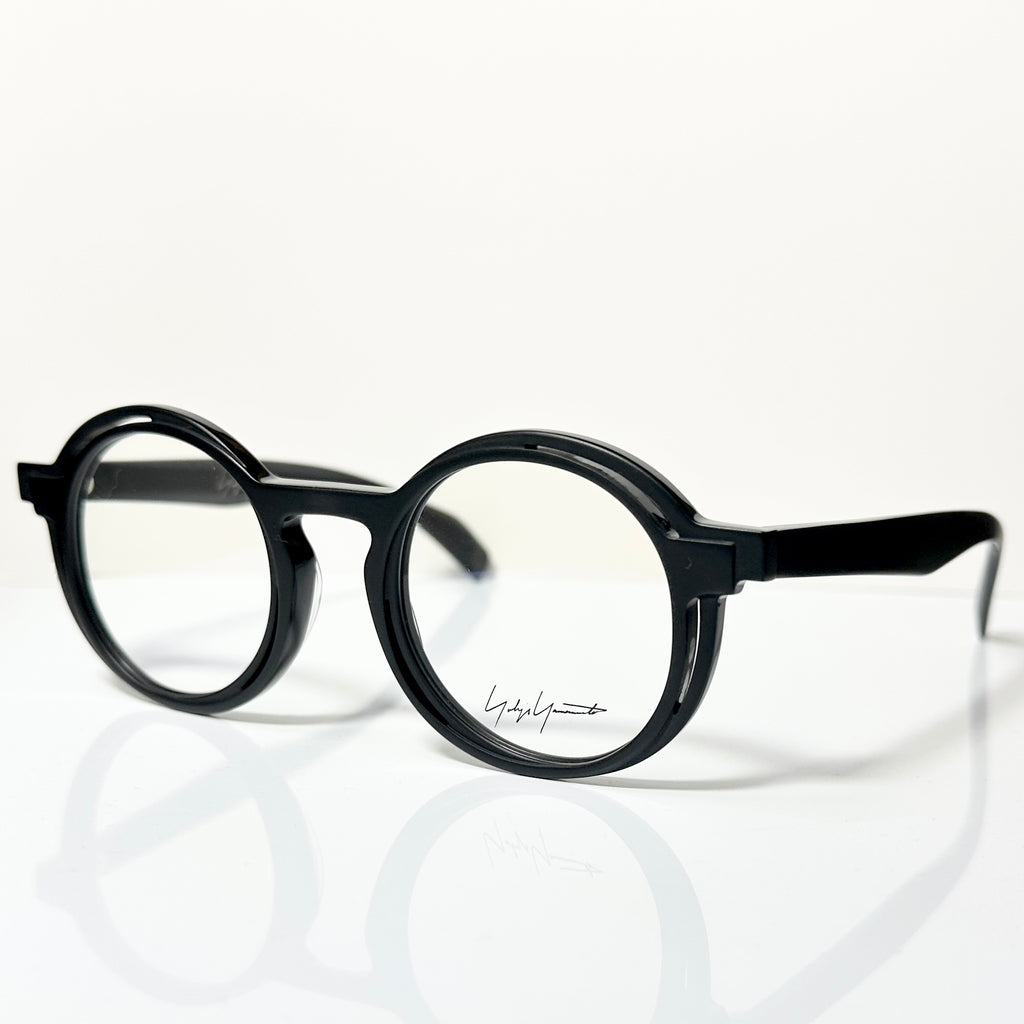 Yohji Yamamoto YY1039 002 Eyeglasses Frame in Matt Black - Authentic New