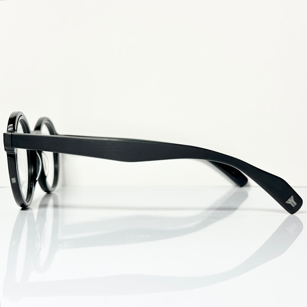 Yohji Yamamoto YY1039 002 Eyeglasses Frame in Matt Black - Authentic New