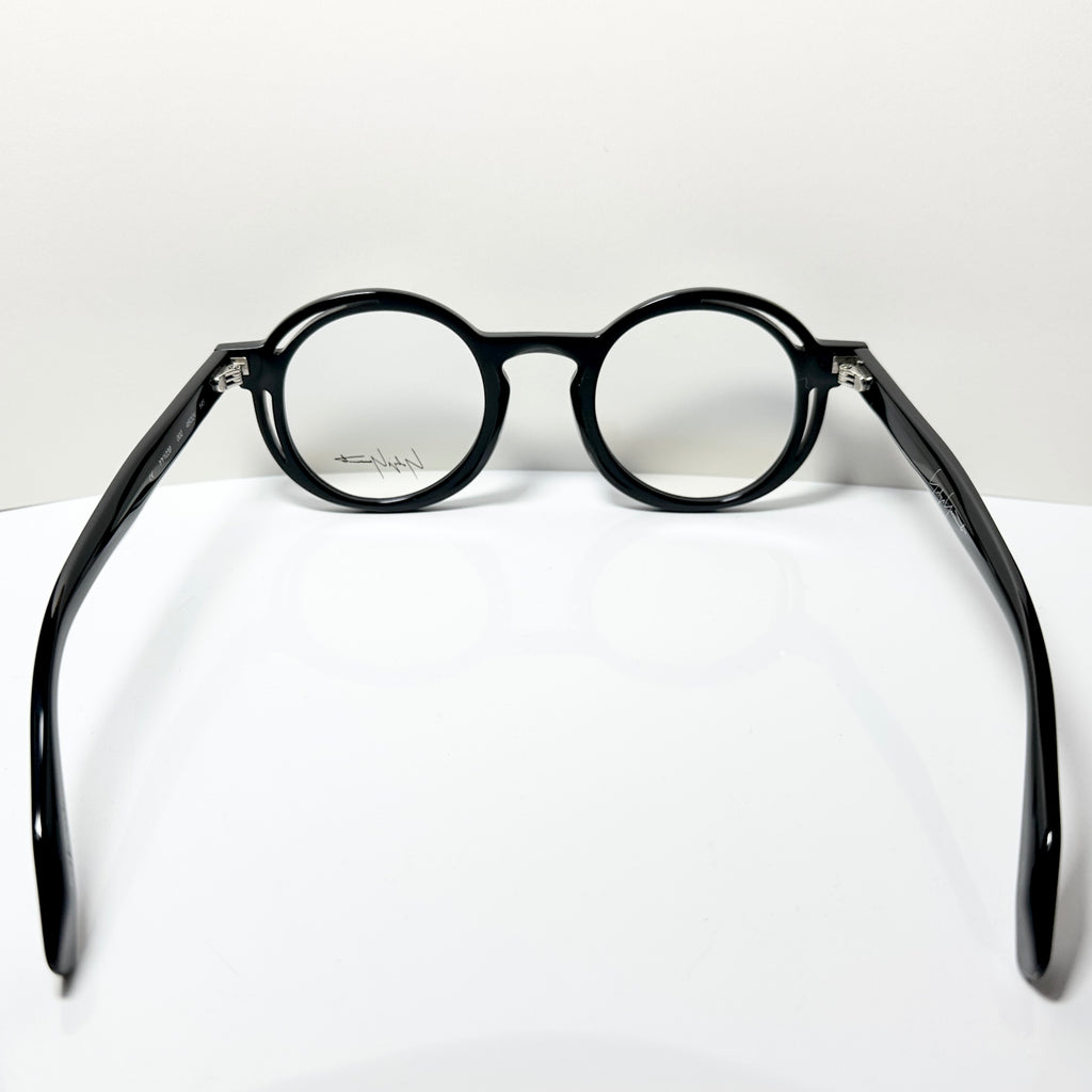 Yohji Yamamoto YY1039 002 Eyeglasses Frame in Matt Black - Authentic New