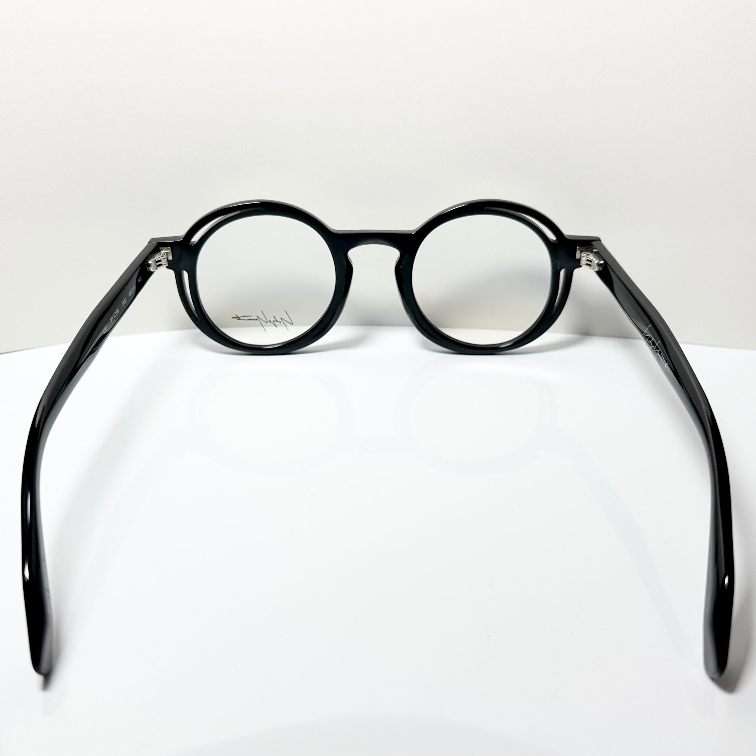 Yohji Yamamoto YY1039 002 Eyeglasses Frame in Matt Black - Authentic New