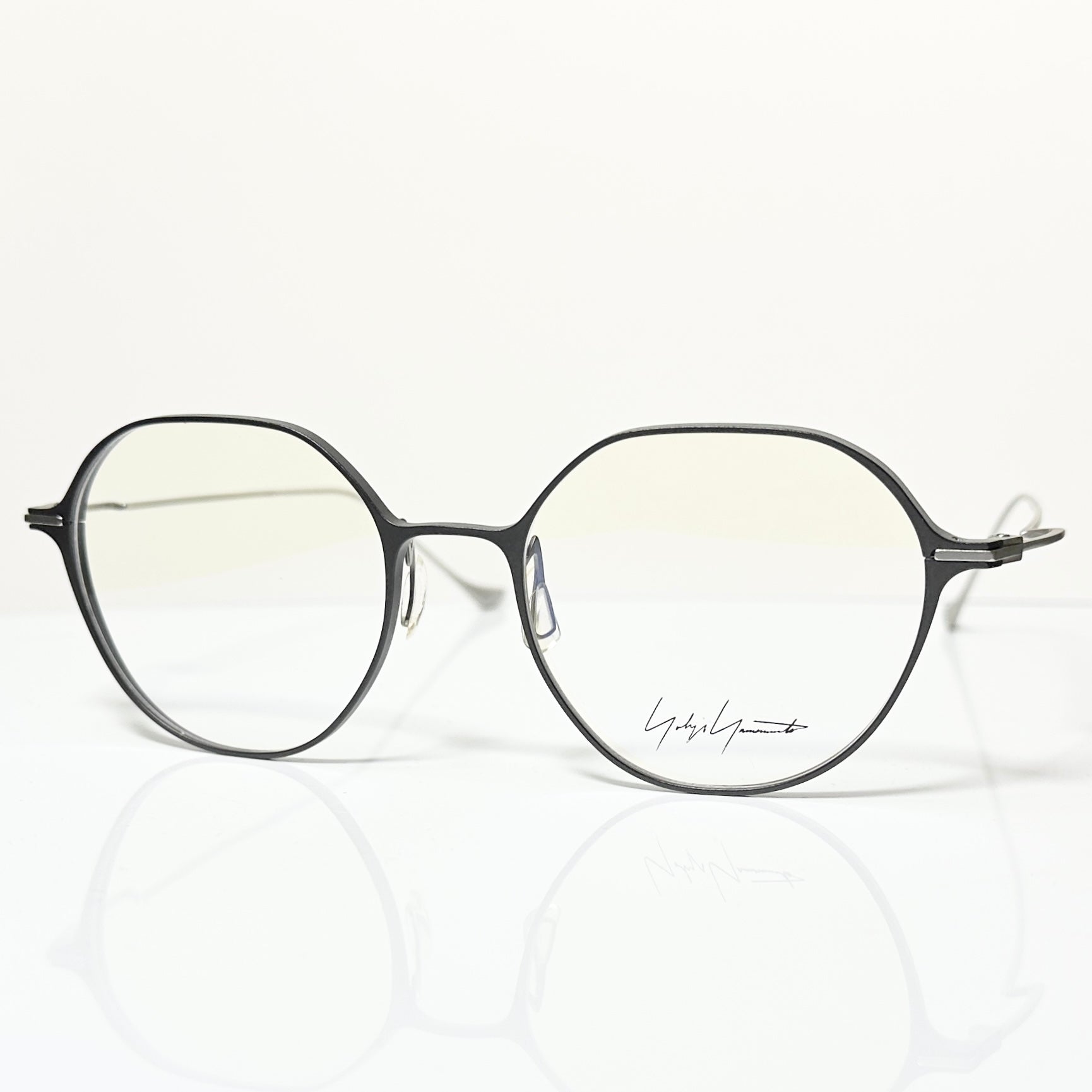 Yohji Yamamoto YY3024 908 Unisex Eyeglasses Frame in Grey - Authentic New