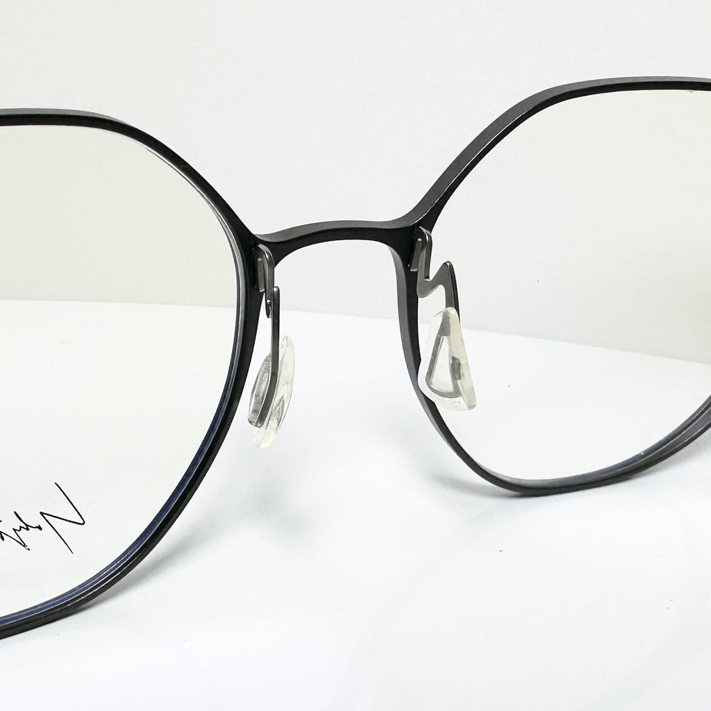 Yohji Yamamoto YY3024 908 Unisex Eyeglasses Frame in Grey - Authentic New