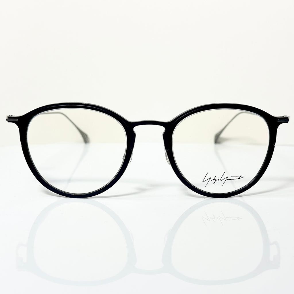 Yohji Yamamoto YY1042 002 Eyeglasses Frame in Black- Authentic New